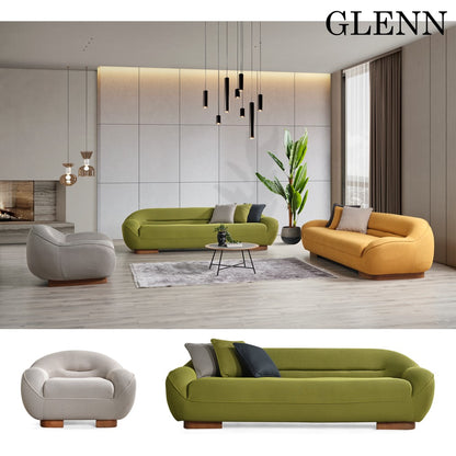 Glenn Living Room by QasaHome