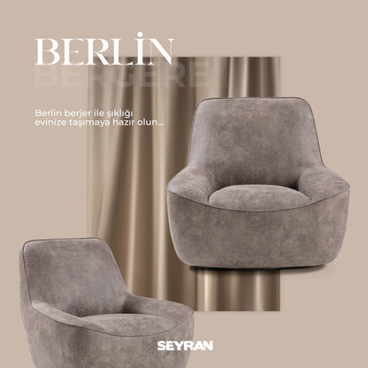 Berlin Swivel Armchair by Seyran